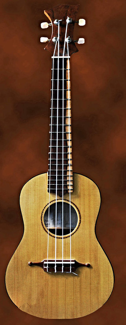 Concert Ukulele in Spalted Maple and Spruce