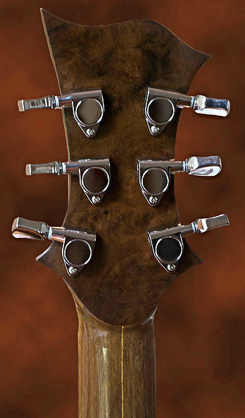 Sunburst Concert Guitar - Detail