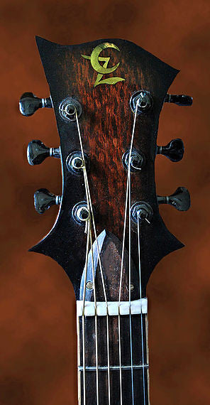 Sunburst Jumbo Guitar in Paduk and Engleman Spruce