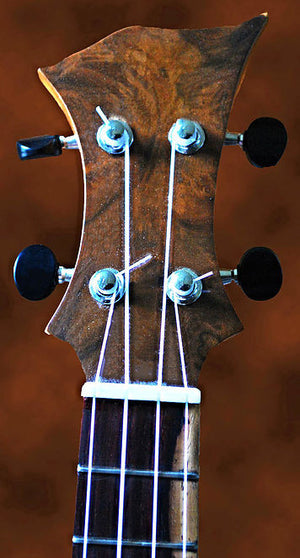 Concert Ukulele in Spalted Maple and Cedar