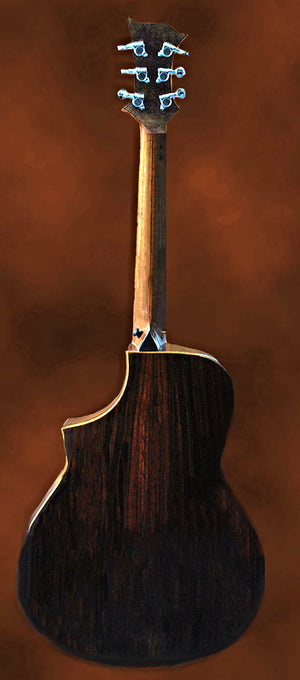 Concert Guitar in Indian Rosewood and Sitka Spruce